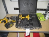 DEWALT 14.4V CORDLESS DRILL & DEWALT 18V CORDLESS DRILL W/CHARGER & CASE