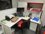 OFFICE CUBICLE W/CHAIR