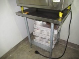 STAINLESS STEEL 24'' X 30'' PREP TABLE