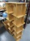 2 - Wood literature racks