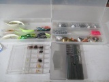 4 - Organizers hooks, lures, spoons