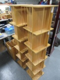 2 - Wood literature racks