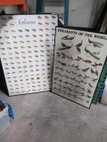 Large Framed Salmon ties and Pheasants - of the world