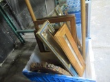 10 - Wood framed mirrors