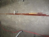 2 - Lamiglass S Glass rods and a broken -Fenwick Feralite base piece