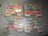 4 - Fenwick Lures parts organizer w/contents