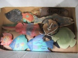 Fish art wooden - box