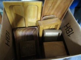 Wood frames & trays box