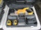 DEWALT 20V BANDSAW W/ BATTERIES, CHARGER & CASE