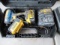 DEWALT 20V 1/4'' IMPACT DRIVER W/ BATTERIES, CHARGER & CASE