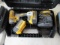 DEWALT 20V 1/4'' IMPACT DRIVER W/ BATTERIES, CHARGER & CASE