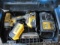 DEWALT 20V 1/4'' IMPACT DRIVER W/ BATTERIES, CHARGER & CASE