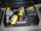 DEWALT 20V DRILL W/ BATTERIES, CHARGER & CASE