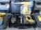 DEWALT 20V HAMMER DRILL & HEPA FILTER VAC W/ BATTERY, CHARGER & CASE