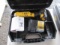 DEWALT 20V RIGHT ANGLE DRILL W/ BATTERY, CHARGER & CASE