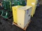 ASSORTED SIZE JUSTRITE FLAMMABLE STORAGE CABINETS