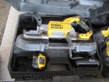 DEWALT 20V BANDSAW W/ BATTERY, CHARGER & CASE