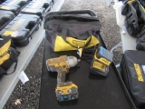 DEWALT 20V 1/2'' 3SPD IMPACT W/ BATTERIES & CHARGER