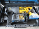 DEWALT 20V RECIPROCATING SAW W/ BATTERY, CHARGER & CASE