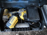 DEWALT 20V 1/4'' IMPACT DRIVER W/ BATTERIES, CHARGER & CASE