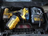 DEWALT 20V 1/4'' IMPACT DRIVER W/ BATTERIES, CHARGER & CASE