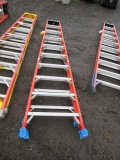 FEATHERLITE 10' FIBERGLASS LADDER