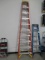 WERNER 10' FIBERGLASS STEP LADDER