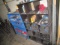 (2) CABINETS W/ASSORTED TRAMPOLINE PARTS & HARDWARE