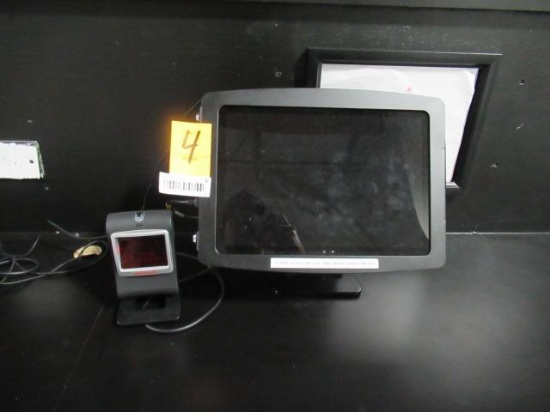 WINDOWS TABLET W/LOCKING STAND & HONEYWELL BARCODE SCANNER