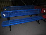 7' 6'' METAL BENCH