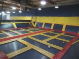 ''DODGEBALL'' TRAMPOLINE APPROX. 57'6'' X 52' X 10'6'' (*BUYER RESPONSIBLE FOR DISSASEMBLY &