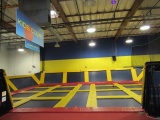 ''KIDS COURT'' TRAMPOLINE APPROX 57' X 44'6'' X 10'6'' (*BUYER RESPONSIBLE FOR DISSASEMBLY &