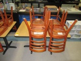 (2) 24'' X 30'' TABLES & (4) CHAIRS