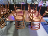 (2) 30'' X 42'' TABLES & (4) CHAIRS