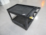 2 SHELF PLASTIC CART