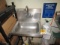 STAINLESS STEEL SINGLE BASIN SINK (*BUYER RESPONSIBLE FOR DISCONNECT & REMOVAL)