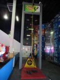FACE OFF CLIMBING WALL W/(6) HARNESSES APPROX. 6' X 20' (*BUYER RESPONSIBLE FOR DISASSEMBLY &