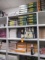 CONTENTS OF SHELVES - ASSORTED TEXT BOOKS