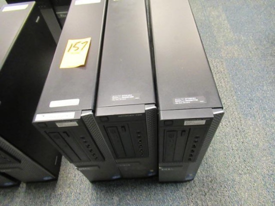 (3) DELL COMPUTERS (UNKNOWN PASSWORDS)