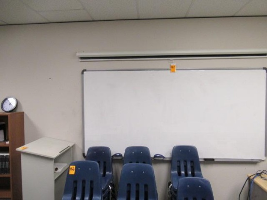 DRY ERASE BOARD & PODIUM