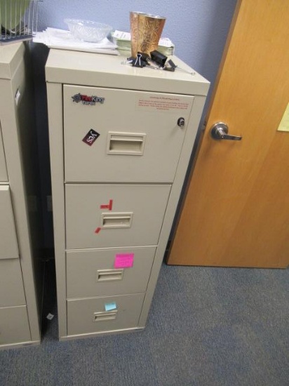 4 DRAWER FIREKING FILE CABINET