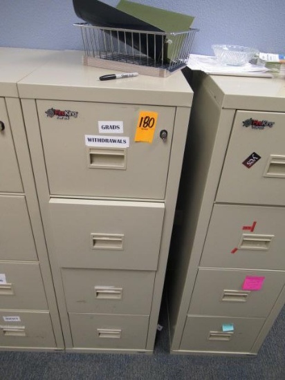4 DRAWER FIREKING FILE CABINET