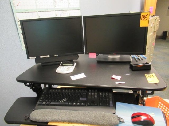 (2) DELL MONITORS