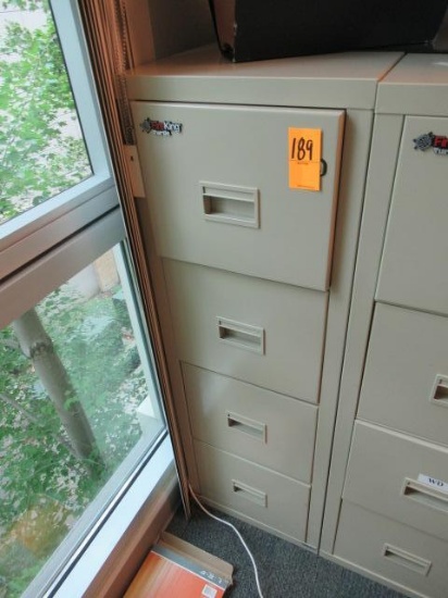 4 DRAWER FIREKING FILE CABINET