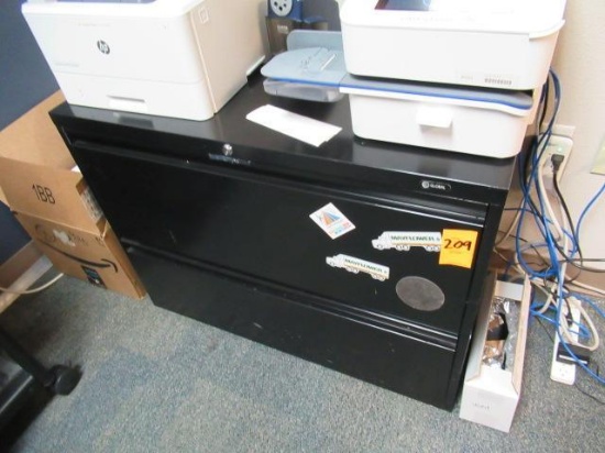 2 DRAWER LATTERAL FILE CABINET