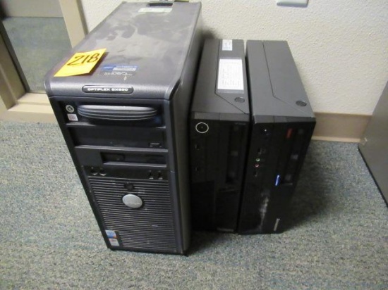 DELL, THINKCENTRE & LENOVO COMPUTERS (UNKNOWN PASSWORDS)