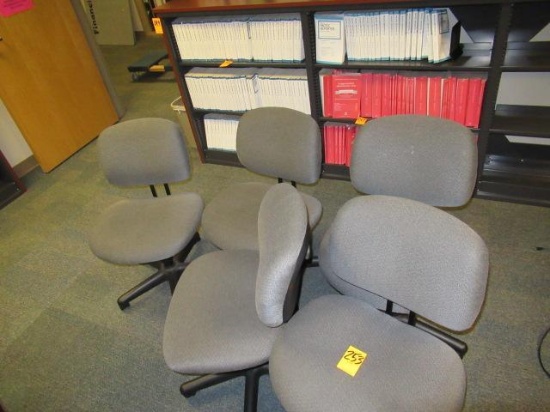 (5) OFFICE CHAIRS