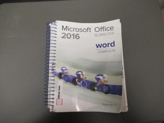 (34) MICROSOFT OFFICE WORD 2016