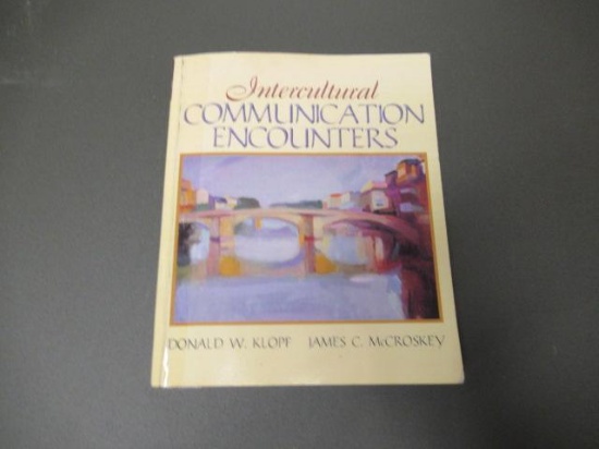 (21) INTERCULTURAL COMMUNICATION ENCOUNTERS