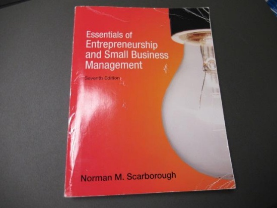 (8) ESSENTIALS OF ENTREPRENEURSHIP AND SMALL BUSINESS MANAGEMENT